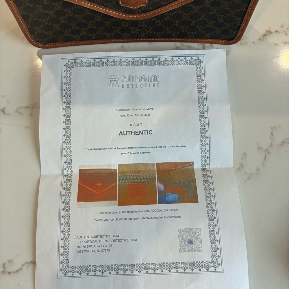 Celine vintage Macadam canvas bag - Picture 9 of 9